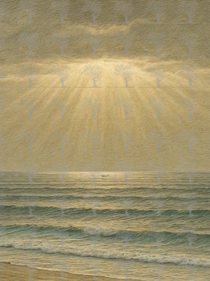 Golden Hour at Aglou Beach__Botanical Illustration